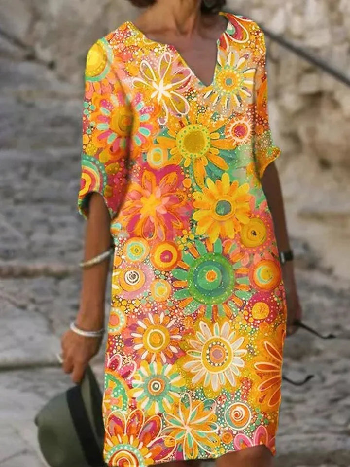 Meriem | Robe à fleurs Sunny