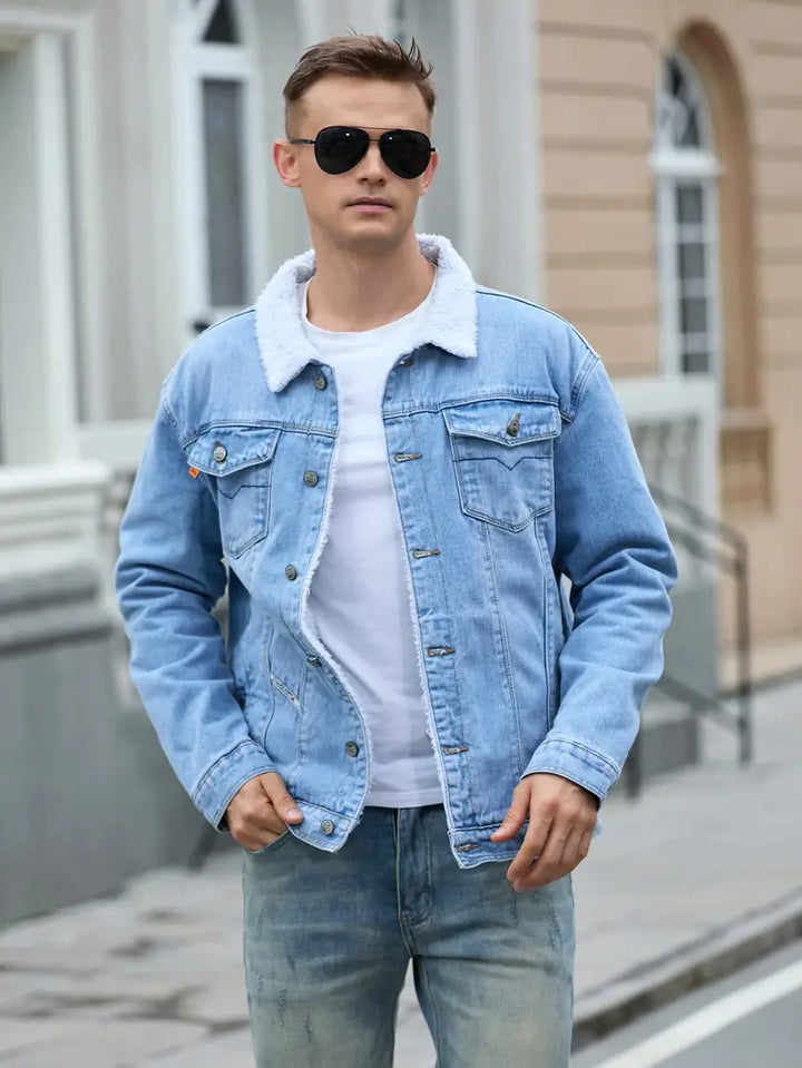 Xolani | Veste Denim Casual pour Hommes