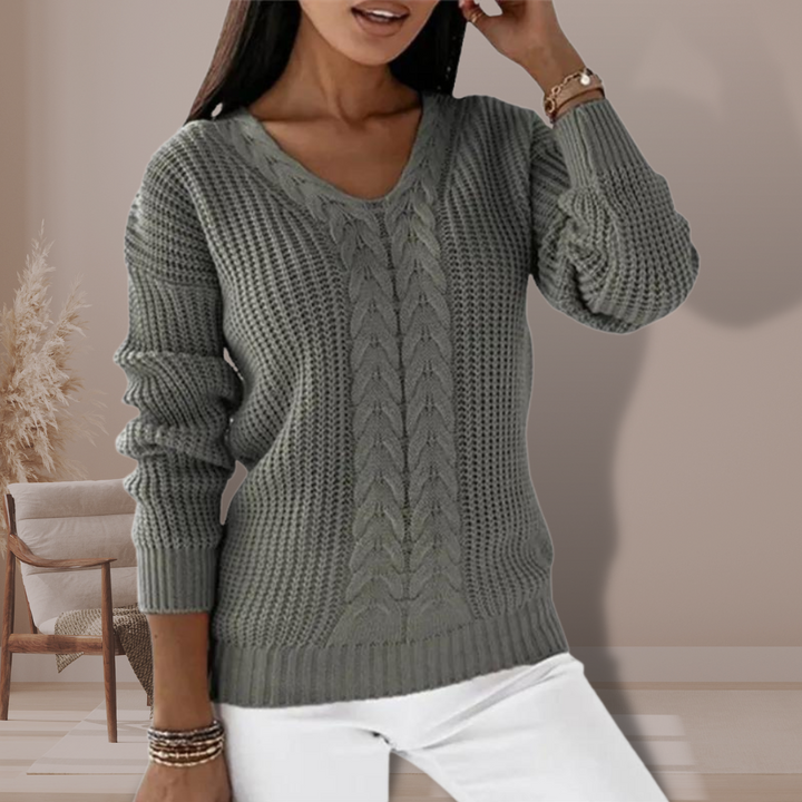 Loes | Pull-over en tricot