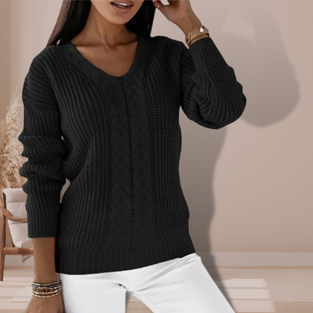 Loes | Pull-over en tricot