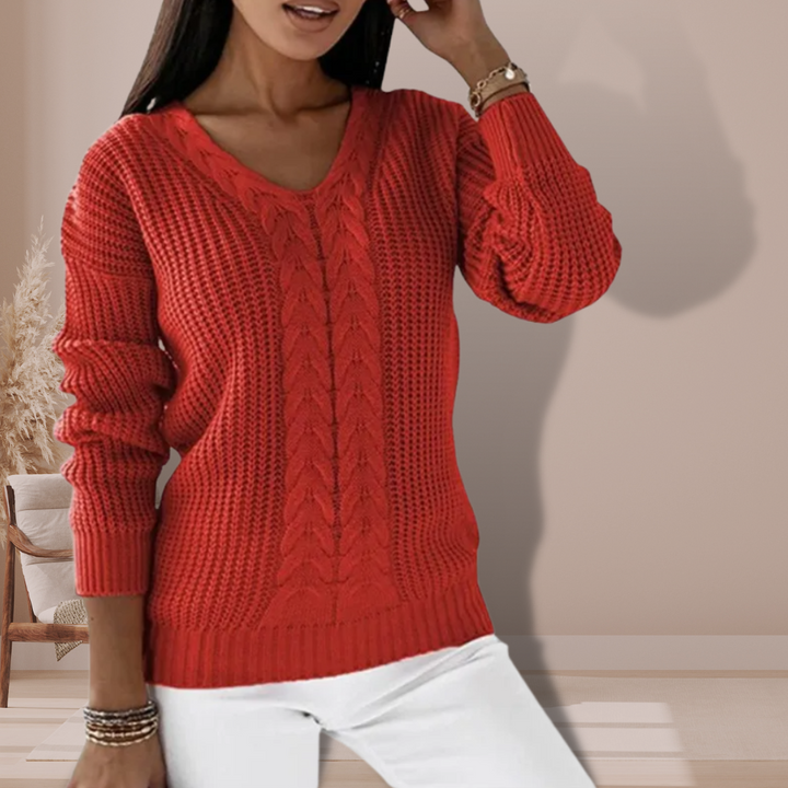 Loes | Pull-over en tricot