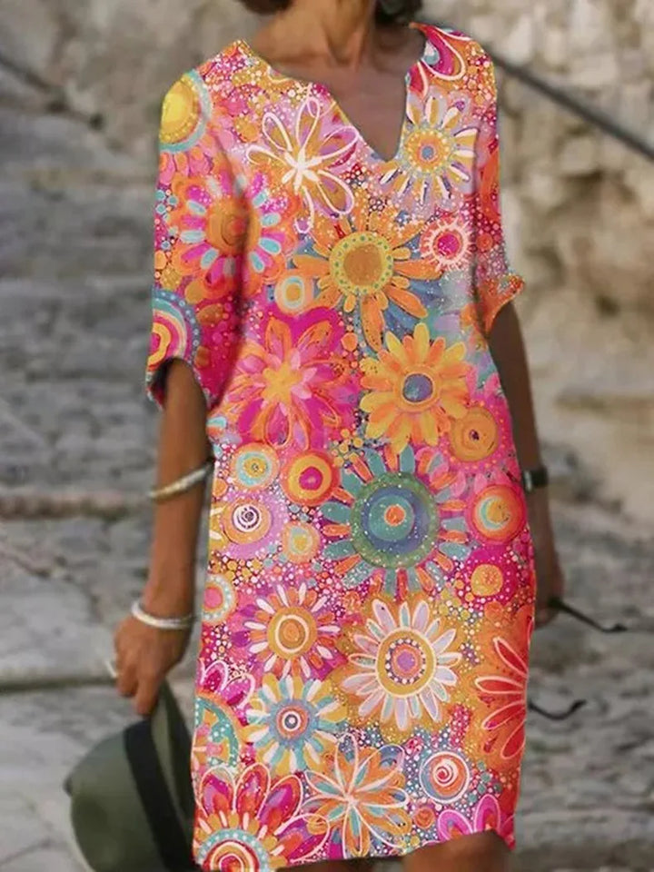 Meriem | Robe à fleurs Sunny