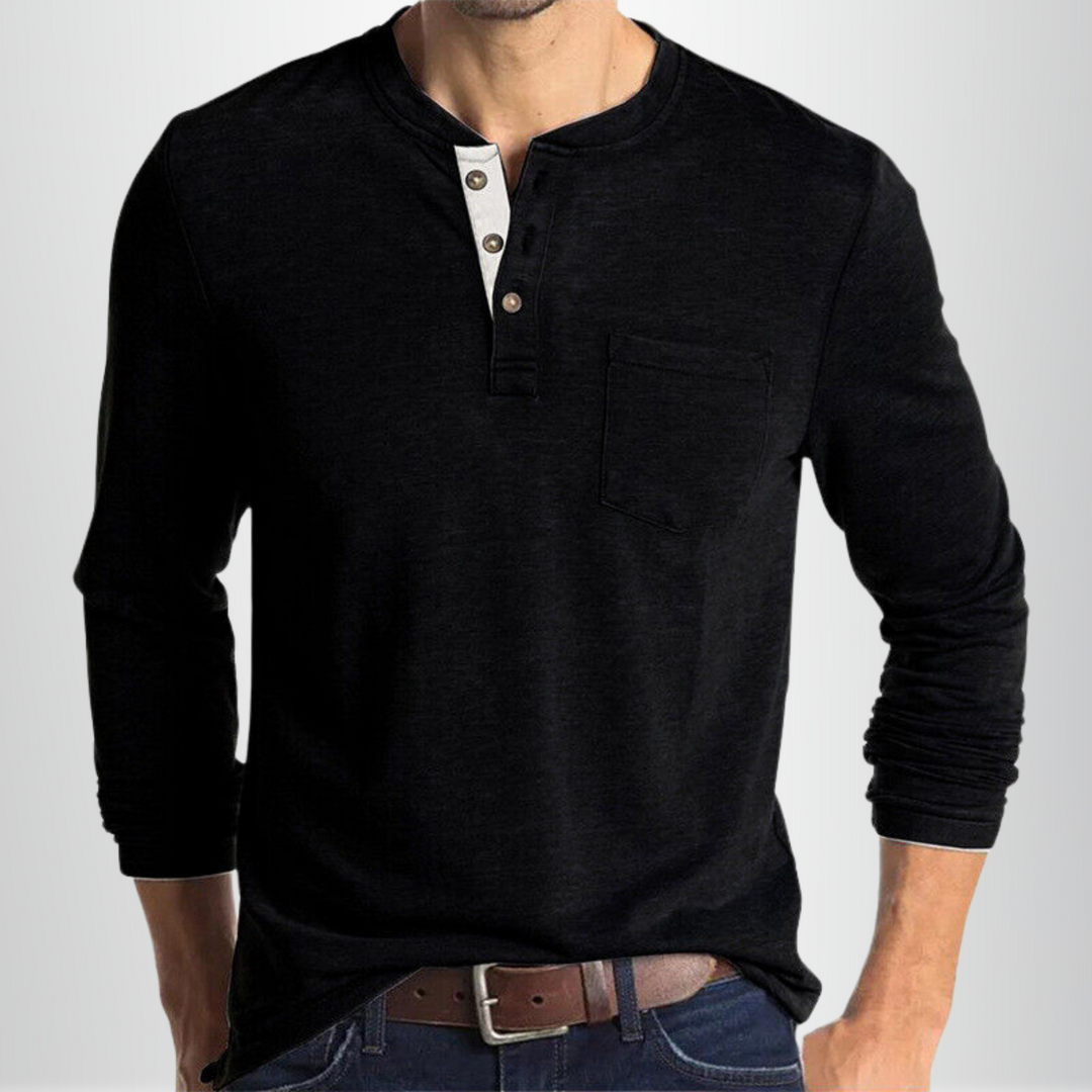 Charles | T-shirt manches longues homme