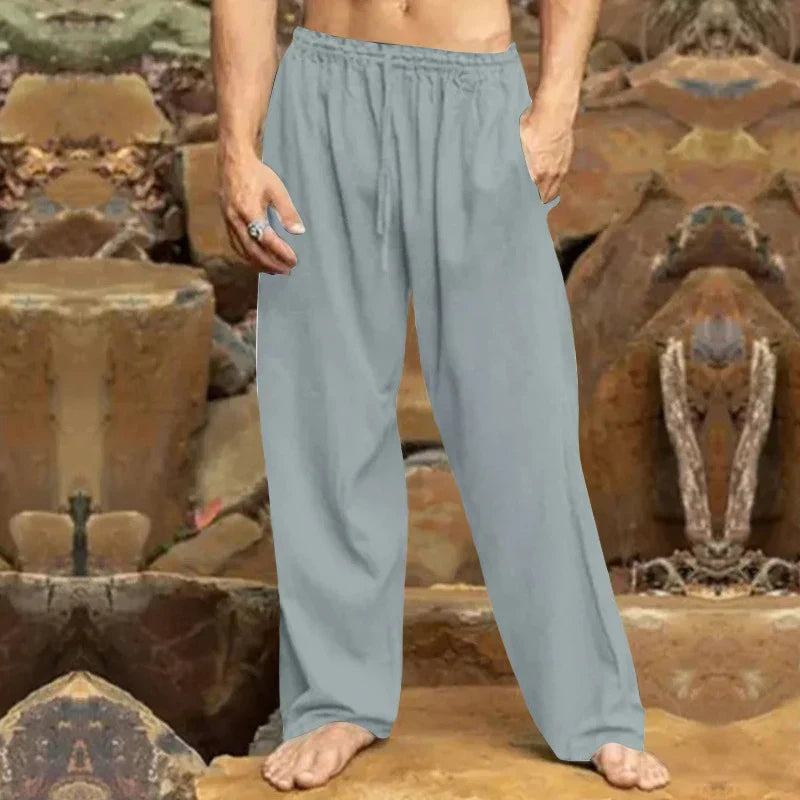 Nolan | Pantalon de loisirs en lin pour hommes