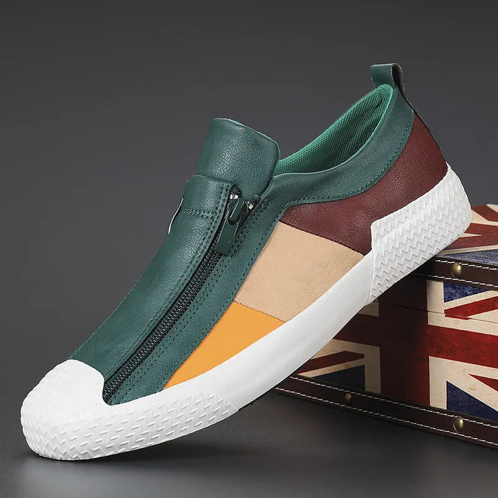 Zerach | Sneakers en cuir artisanales pour hommes