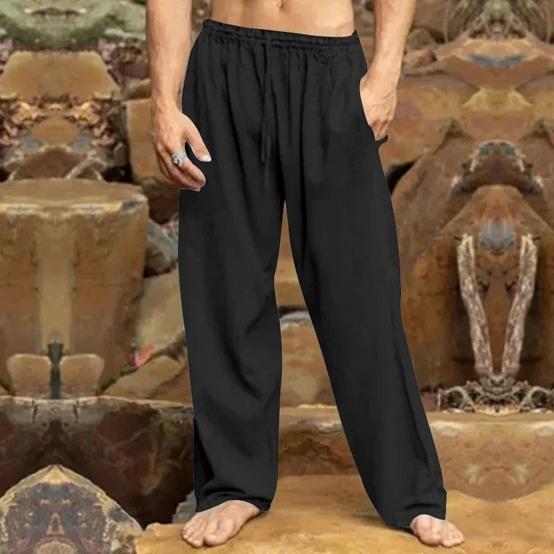 Nolan | Pantalon de loisirs en lin pour hommes