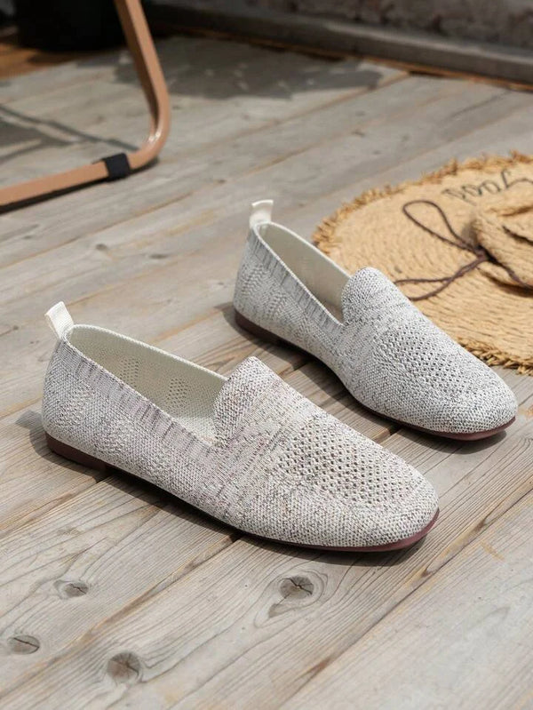 Adelina | Chaussures plates basses d'été à bout rond pour femmes