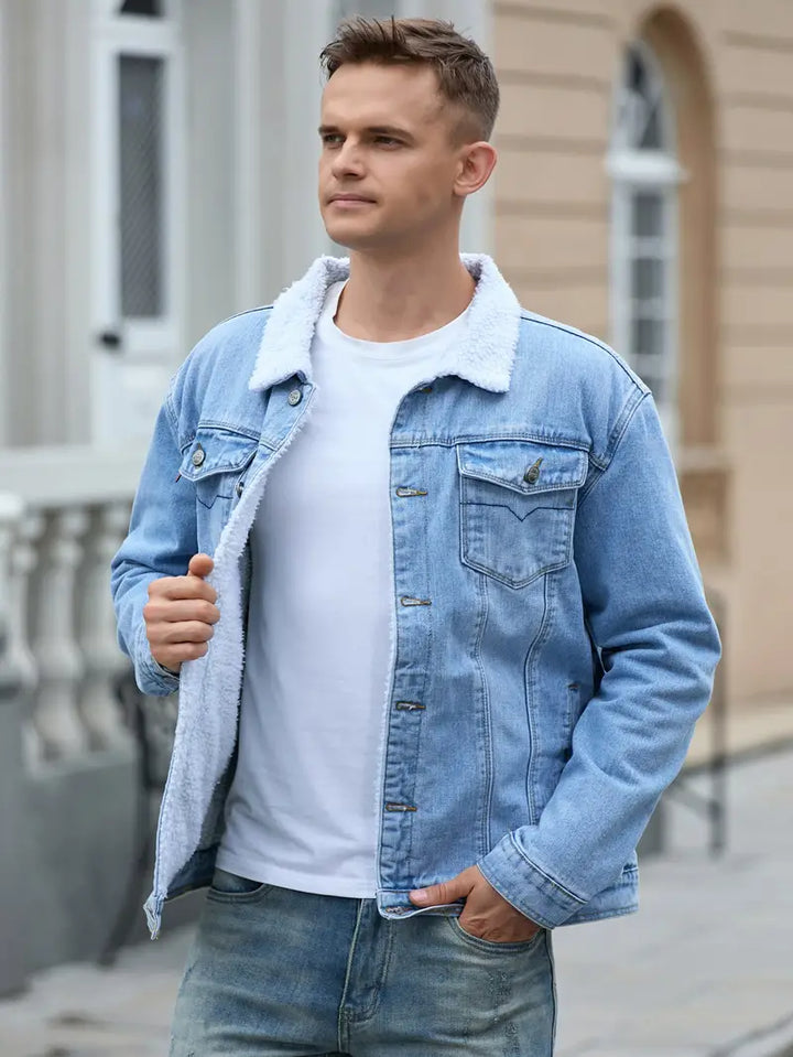 Xolani | Veste Denim Casual pour Hommes