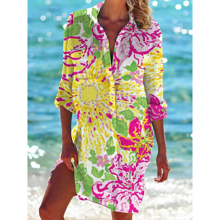 Lumona | Robe de plage estivale