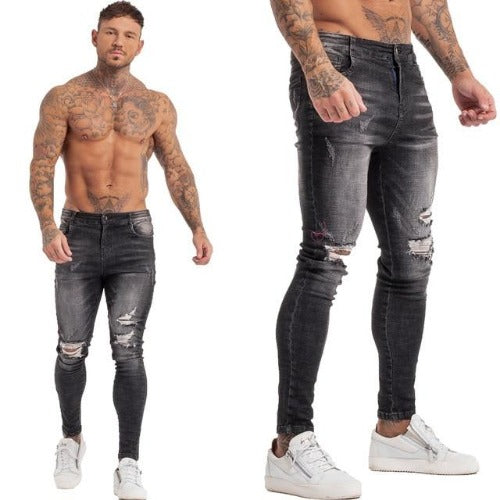 Jett | Pantalon en denim Jeans déchirés pour hommes