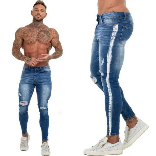 Jett | Pantalon en denim Jeans déchirés pour hommes