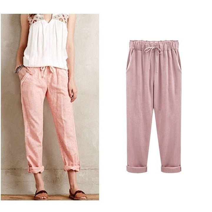 Esmeralda | Pantalon en lin et coton